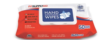 Pouch Package (Supplyaid Wipes)